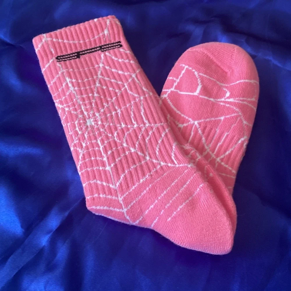 WMNS Sp5der Pink Web Socks Spider Worldwide Socks - Picture 3 of 7